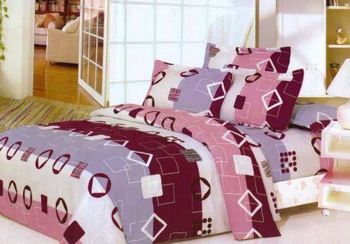 100% PURE COTTON 6PCE DUVET COVER SETS - QUEEN BED SIZE