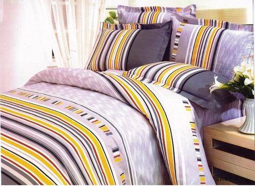 100% PURE COTTON 6PCE DUVET COVER SETS - QUEEN BED SIZE