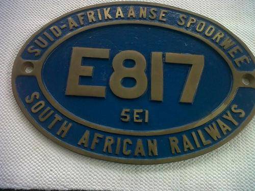 railway plate