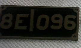railway plate