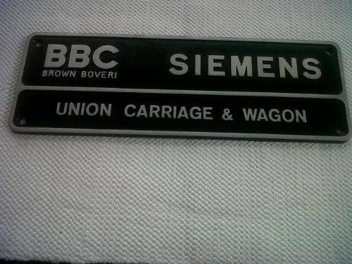 railway plate