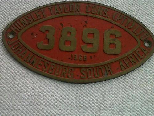 railway plate