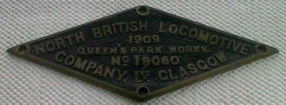 railway plate