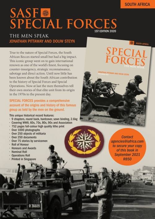 South African Special Forces Recce Commando book by Jonathan Pittaway and Douw Steyn 4 Recce