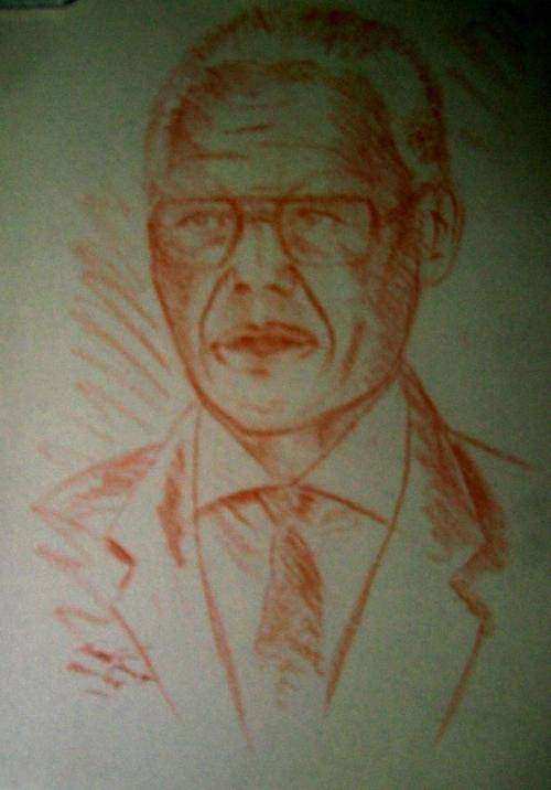 SPECIAL,  ,ANDRE SMIT^^MADIBA^^PASTEL ,,,SIGNED