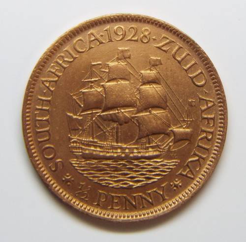 NICE .1928  UNION 1/2 PENNY IN SUPER CONDITION  @R1 START ,,,,