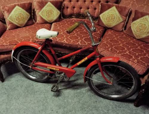 VINTAGE SUNBEAM (SCRAMBLER) RALEIGH BICYCLE FIETS NOG IN BAIE MOOI KONDIESIE  - as per photo