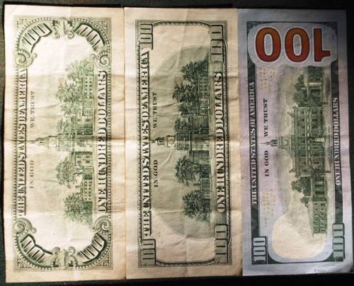 COLLECTION OF USD DOLLARS 3 X $100 NOTES