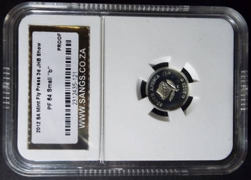 2012 SA mint fly press 3d JHB SHOW