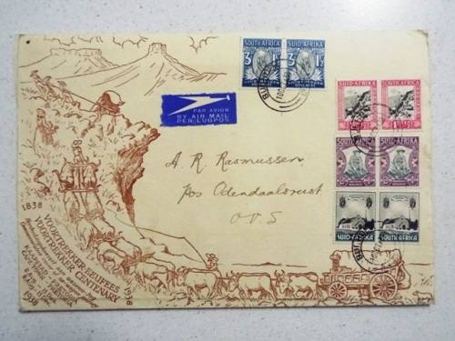 5 x 1938 fdcs   @R1 start