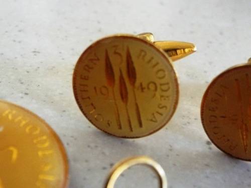 Rare Southern Rodisia coin Jewellery ,,,,,,,,  lot 24