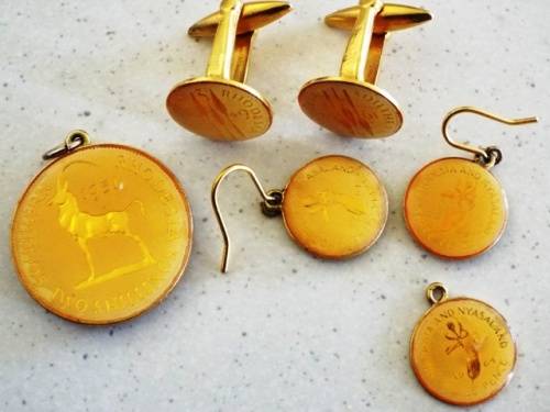 Rare Southern Rodisia coin Jewellery ,,,,,,,,  lot 24