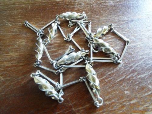 vintage necklace silver jewellery 835