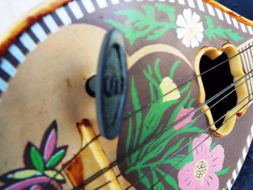 vintage wall hanging banjo