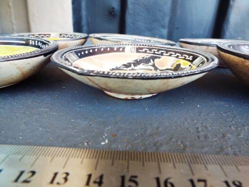 Soapstone Bowls - African  animal Design x 6