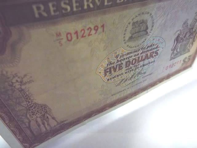 Reserve bank of Rhodesia SUPER SET OF $1,,, $2 ,,,$5 AND $10