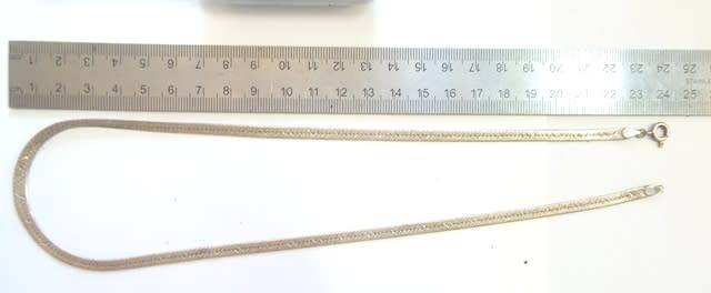 vintage chain silver