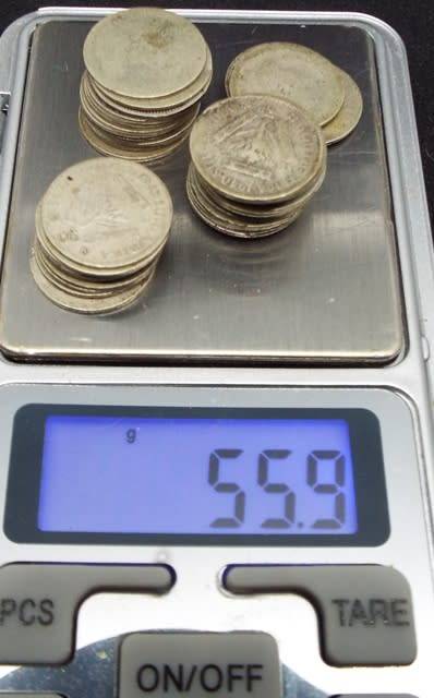 pre 1950 80% silver lot OF TIEKIES
