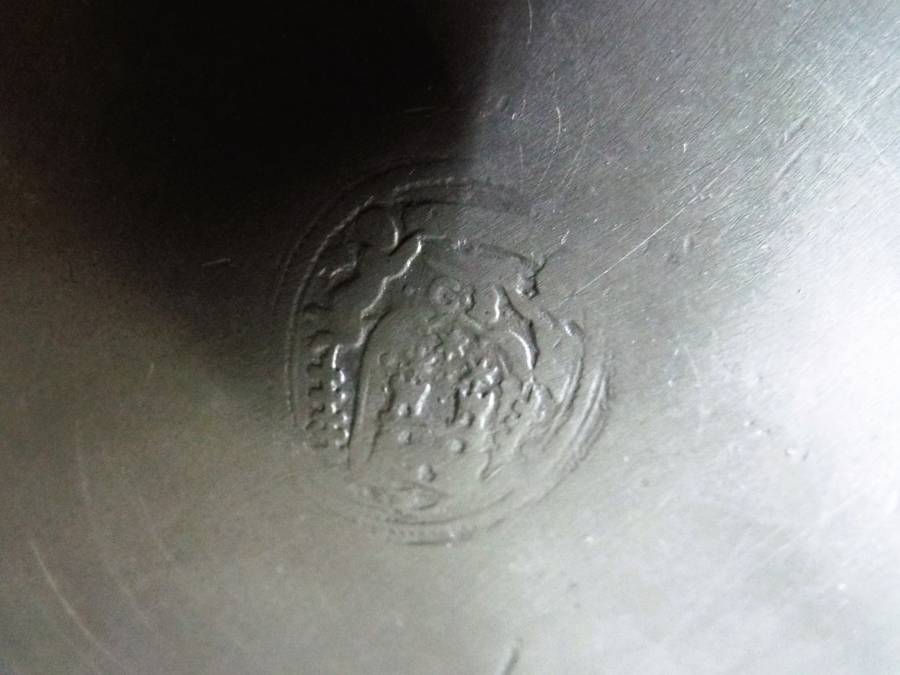WOW,,,,,Antique  Old World Pewter Tankard x 3 all marked