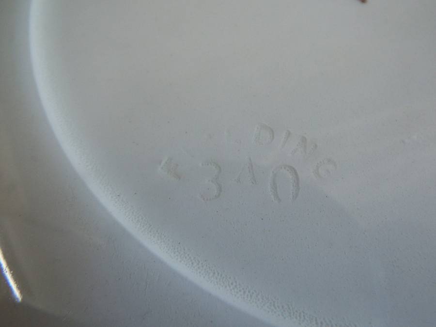 Antique Crown Devon Fieldings Fish Plates ,, Made In England x6