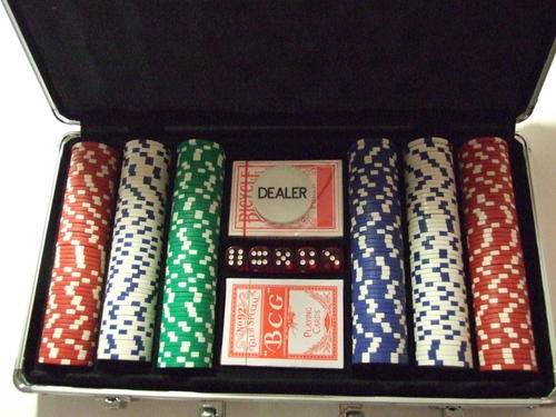 Poker Chip Set in case