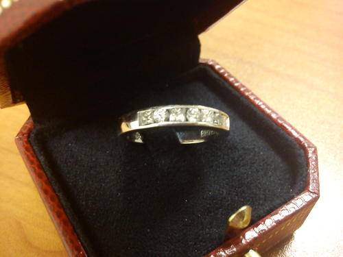 18kt White gold Wedding band ring with 0.58ct Diamonds!!!! From BROWNS Eternity Collection