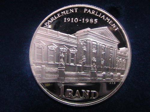 *** 1985 Silver R1 - Proof - Parliament in SAM Box - Beautiful!! ***