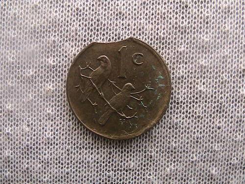 *** 1977 1c - Clipped Planchet Error ***