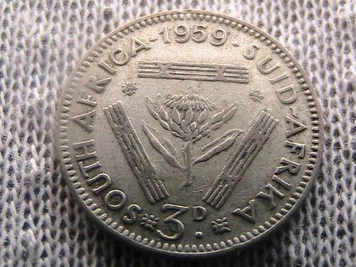 *** 1959 3p No "K.G" Variety***