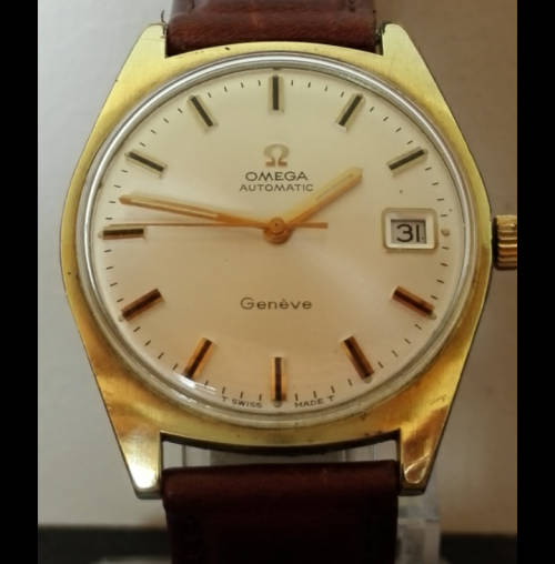 Omega Geneve gold plated (Pre-Owned) Mens