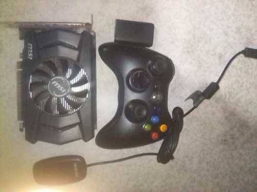 Nvidea 750ti-2GD5 Graphics card + Xbox 360 control including pc conversion ***COMBO***