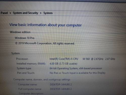 VERY LATE ENTRY!! MINT CONDITION TOSHIBA TECRA M11_i5 CPU_500GIG HDD_4 GIG RAM LAPTOP