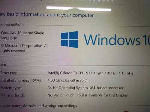 MECER Z140C EDU--4GIG RAM - 500GIG HDD & GOOD BATTERY (KEYBOARD NEED REPLACING)