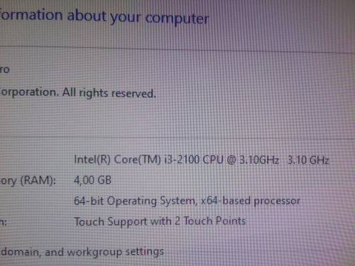 DELL Inspiron One (AIO PC) Core i3/6Gig Ram/1TB HDD/NVIDIA GT 525 Graphics/Touch Screen
