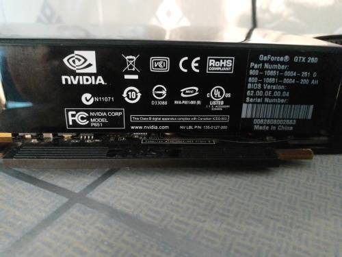 TESTED & WORKING - Nvidia GTX 260 Gaming Graphics Card