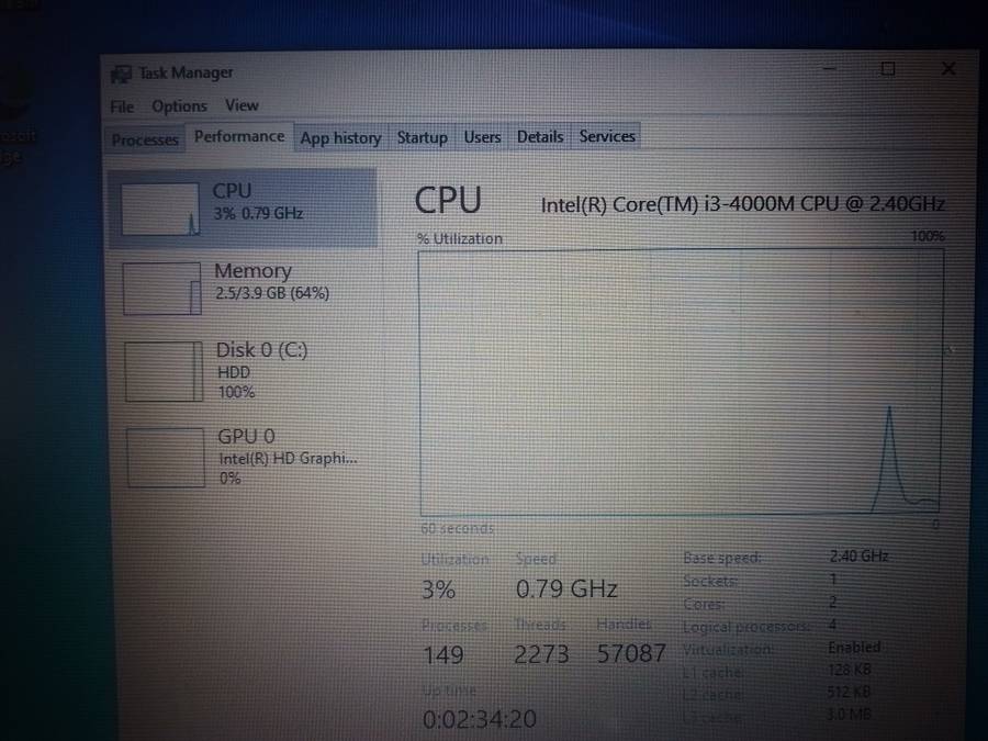 MECER W550 -- Core i3 4000M, 4 Gig Ram, 320 Gig HDD, Intel HD 4600 GFX, GOOD BATTERY&GOOD CONDITION