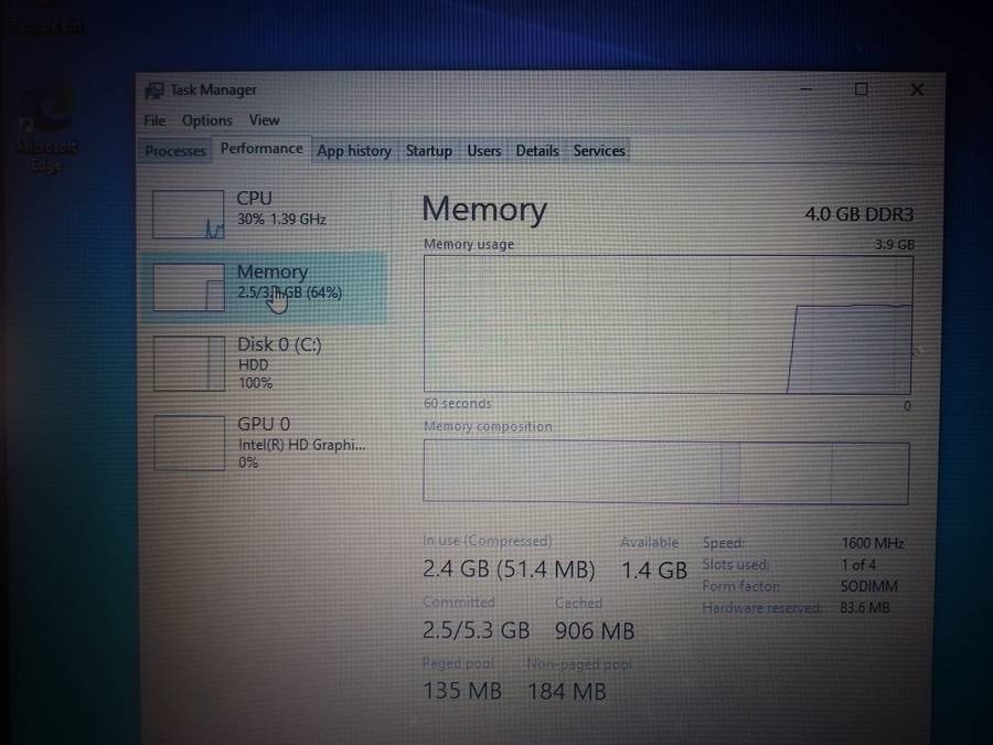 MECER W550 -- Core i3 4000M, 4 Gig Ram, 320 Gig HDD, Intel HD 4600 GFX, GOOD BATTERY&GOOD CONDITION