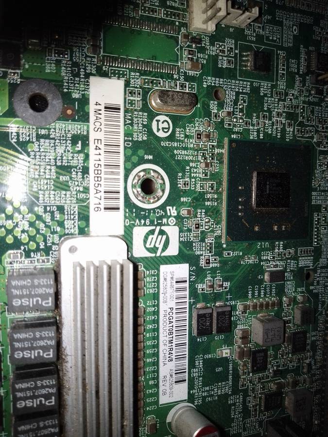 HP 644671-001 MOTHERBOARD WITH XEON E3 1228 @ 3.1GHz CPU.