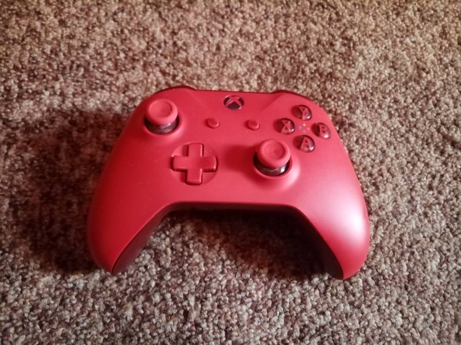 Xbox Controllers. Excellent Condition. 2 Available Red/White
