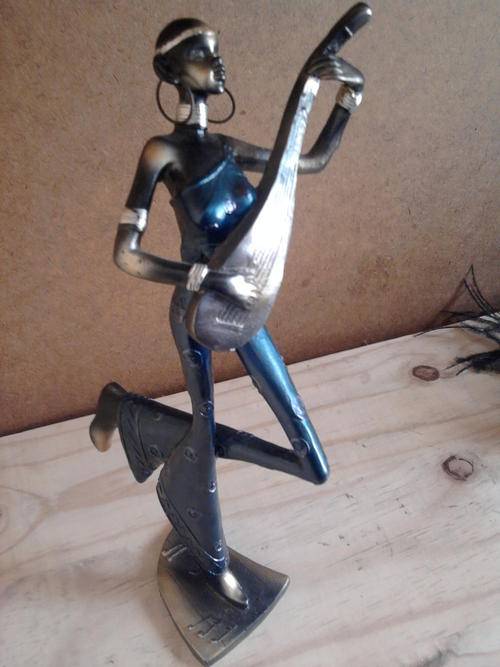 1 x Blue Antique African Piece