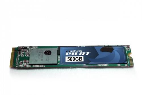 Mushkin MKNSSDPL500GB-D8 Pilot 500GB 3D TLC NVMe M.2 2280 PCIe 3.0 x4 Solid State Drive