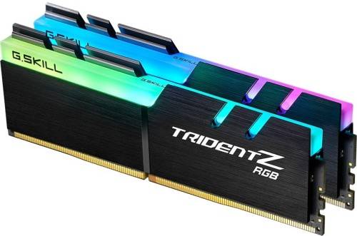 G.Skill F4-3600C16D-16GTZRC Trident Z RGB 16GB (2x8GB) DDR4-3600MHz CL16 1.35V Black Desktop Memory