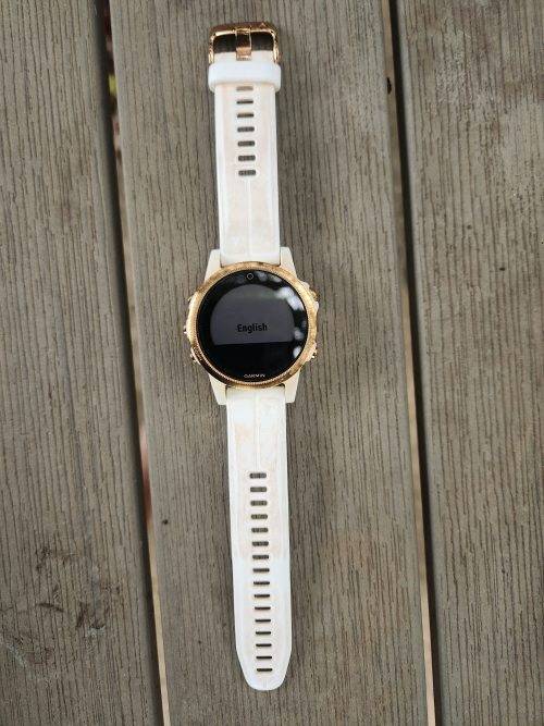 2017 Garmin Fenix 5S Sapphire Rose Gold