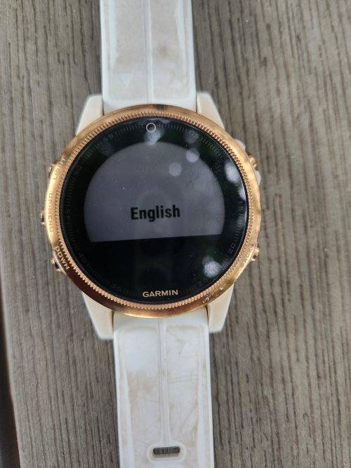 2017 Garmin Fenix 5S Sapphire Rose Gold