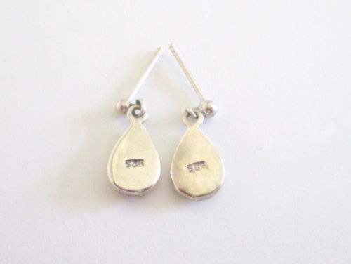 2 PAIRS OF STERLING SILVER EARRINGS