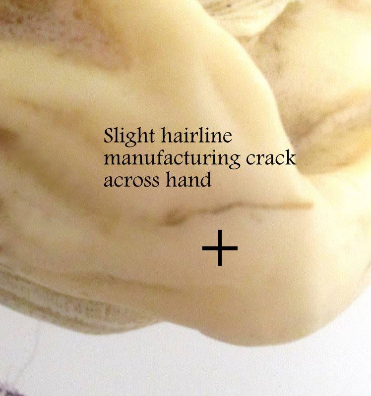 A LARGE ORIENTAL FIGURE OF A FISHERMAN---Signed