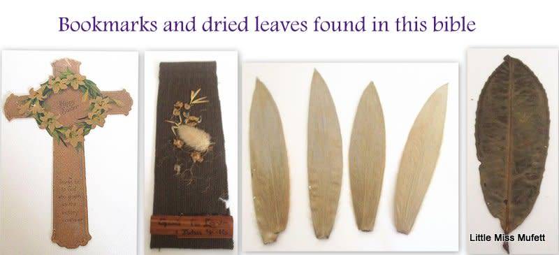 A LARGE FAMILY BIBLE DATED 1856 WITH FAMILY HISTORY