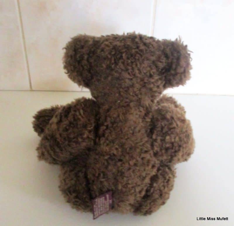 AN OAKBROOK TY INC TEDDY BEARWITH MOVABLE ARMS AND LEGS   ( B )