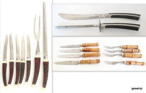 A LOT OF VARIOUS CUTLERY