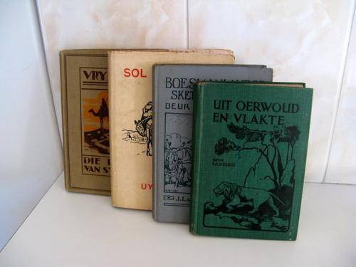 4 OLD AFRICANS BOOKS